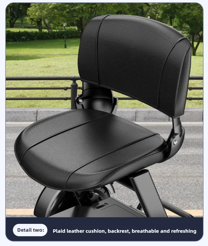 Disabled Commuting Mobility Scooter Mini Small Elderly Leisure Electric Bike Folding Removable Lithium Battery Electric Tricycle