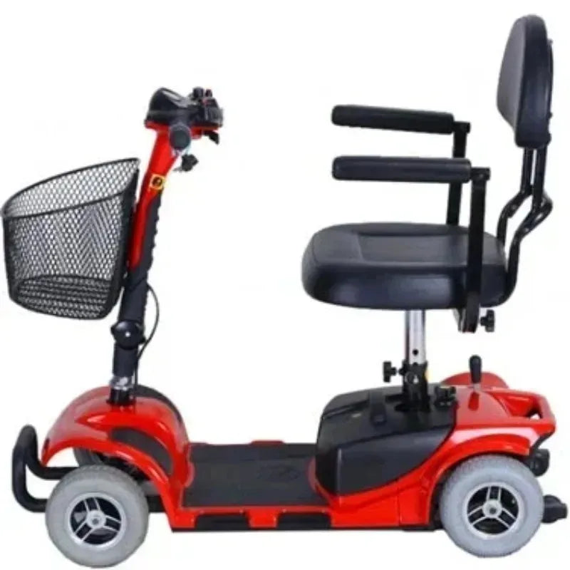 Mini Small Folding Disabled Electric Scooter Removable Lithium Battery Elderly Leisure Adult Commuting Portable Mobility Scooter
