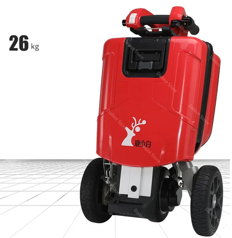 3 Wheel Disability Electric Automatic Folding Removable Battery Adult Small Mobility Scooter Elderly Commuting Electric Tricycle