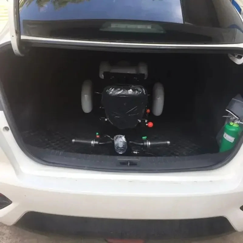 Mini Small Disabled Mobility Scooter Portable Removable Battery Adult Electric Tricycle Elderly Commuting Fold Electric Scooter