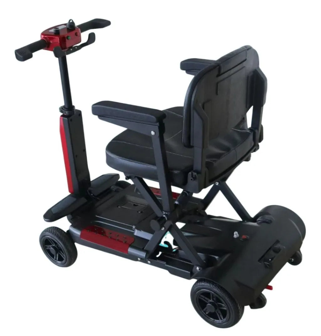 Adult 4Wheeler Automatic Folding Elderly Leisure Mobility Scooter Disabled Commuting Convenient Lithium Battery Electric Scooter