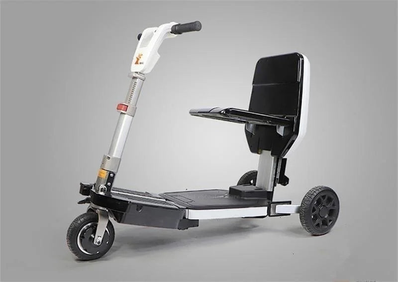 3 Wheel Disability Electric Automatic Folding Removable Battery Adult Small Mobility Scooter Elderly Commuting Electric Tricycle