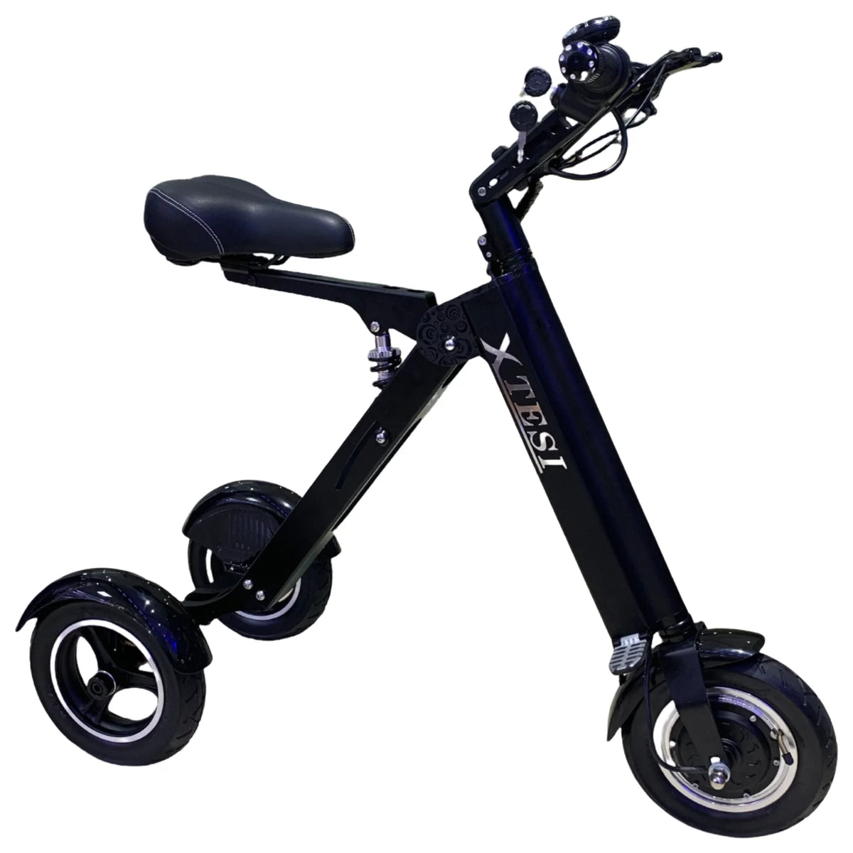NEW Adult Leisure Light Electric Dirt Bike Mini Small Portable Fold Electric Tricycle Elderly Riding Commuting Electric Scooter