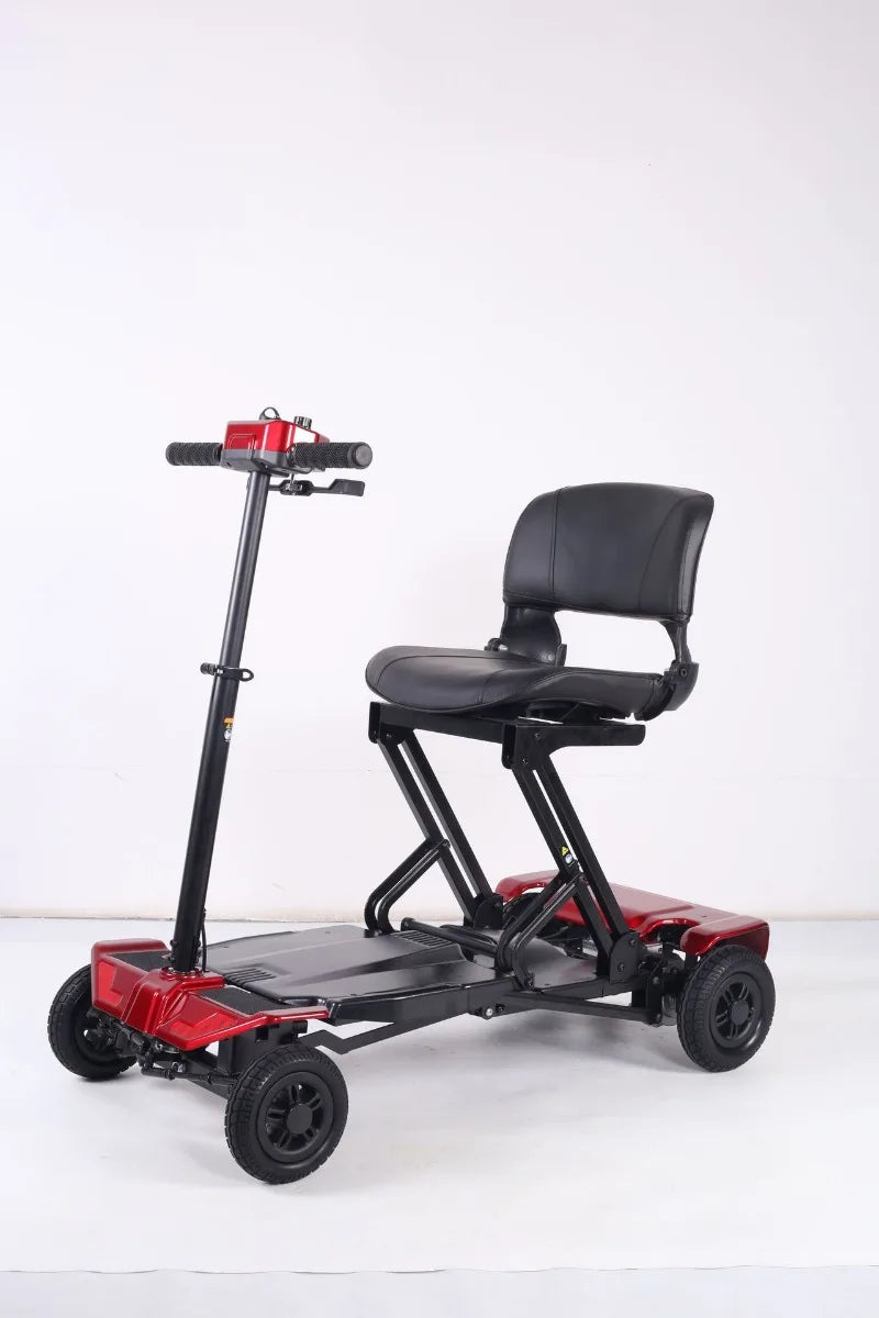 4-Wheeler Senior Scooter Disabled Electric Scooter Portable Commuting Comfortable Seat Elderly Leisure Adult Mobility Scooter