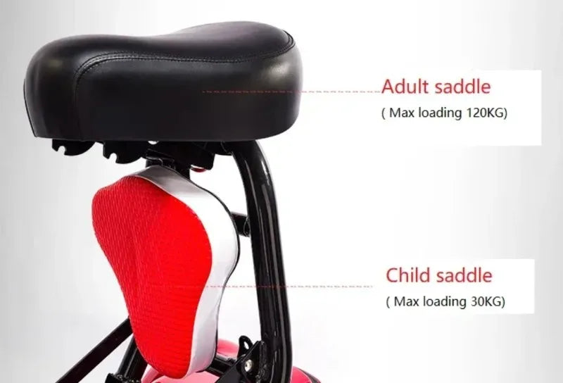 Mini Small Disabled Mobility Scooter Portable Removable Battery Adult Electric Tricycle Elderly Commuting Fold Electric Scooter
