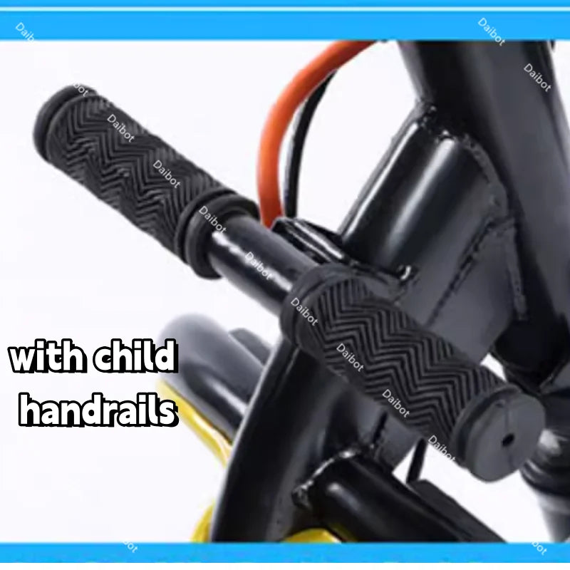 New 2024 Long Range Parents Child Electric Scooter 2 Seats 60V 1000W Powerful Adult Electric Tricycle 3 People For The Elderly