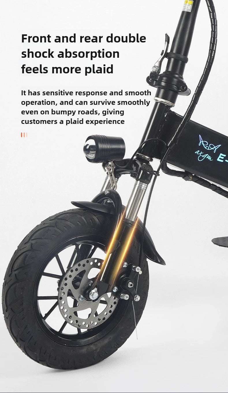 Removable Lithium Battery Electric Tricycle Folding Electric Scooter Mini Small Commuting Disabled With Basket Mobility Scooter