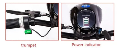Mini Small Disabled Mobility Scooter Portable Removable Battery Adult Electric Tricycle Elderly Commuting Fold Electric Scooter