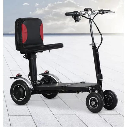 3 Wheel Disability Electric Automatic Folding Removable Battery Adult Small Mobility Scooter Elderly Commuting Electric Tricycle