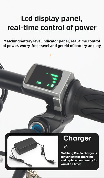 Removable Lithium Battery Electric Tricycle Folding Electric Scooter Mini Small Commuting Disabled With Basket Mobility Scooter