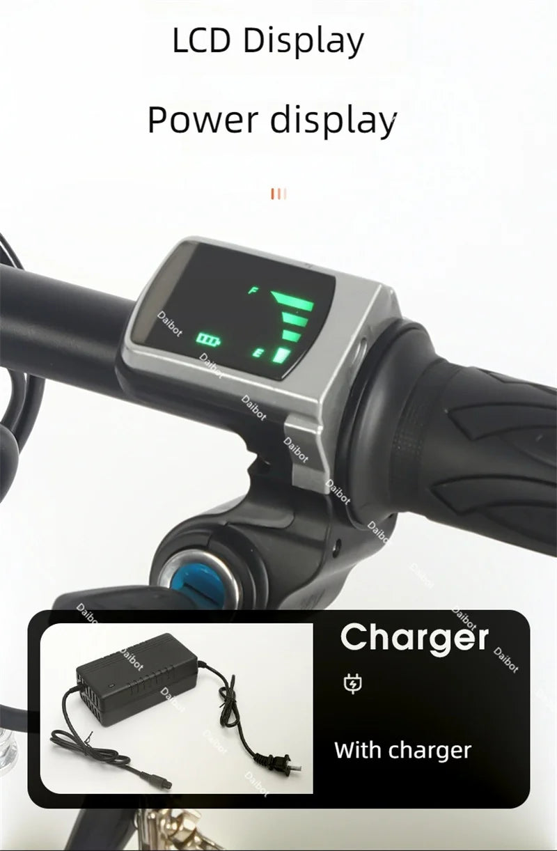 Lightweight Mobility Scooter Foldable With Basket For Adults Electric Scooter Senior Triple Shock Absorption 500W Trike 2 Seats
