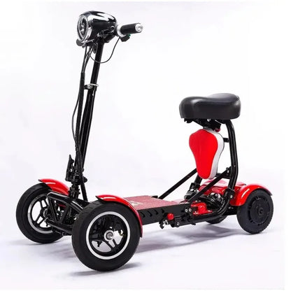 Mini Small Disabled Mobility Scooter Portable Removable Battery Adult Electric Tricycle Elderly Commuting Fold Electric Scooter