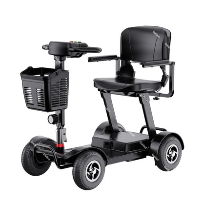 Travel Mini Electric Scooter 4 Wheel City With Seat That Folds For Adults Seniors 350W  Pre-Assembled Folding Mobility Scooter