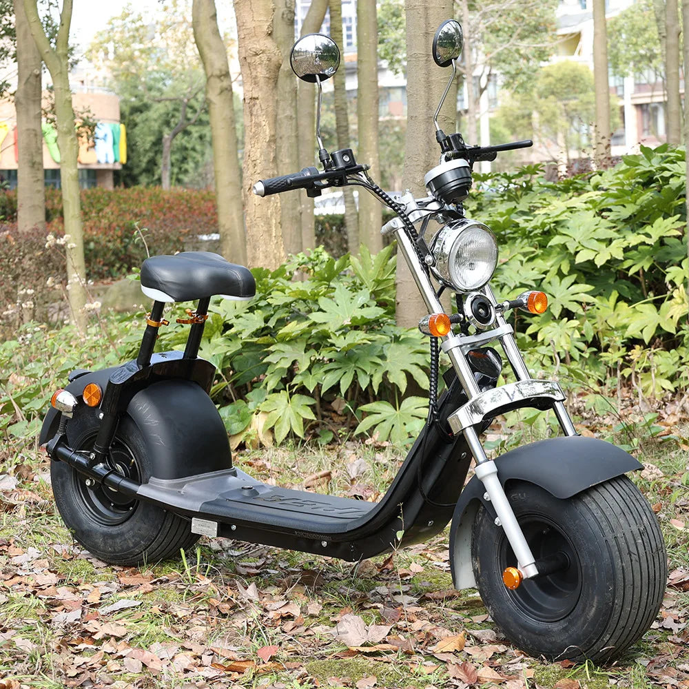 EU Warehouse Electric Scooter Spot Goods 1500W60V12AH Flowing Adult Long Life Mobility Scooter Commuting 2-Wheeler Scootmobiel