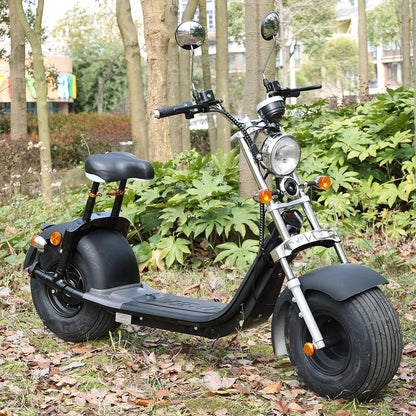 EU Warehouse Electric Scooter Spot Goods 1500W60V12AH Flowing Adult Long Life Mobility Scooter Commuting 2-Wheeler Scootmobiel