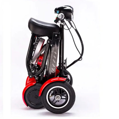 Mini Small Disabled Mobility Scooter Portable Removable Battery Adult Electric Tricycle Elderly Commuting Fold Electric Scooter