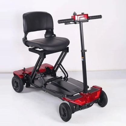 4-Wheeler Senior Scooter Disabled Electric Scooter Portable Commuting Comfortable Seat Elderly Leisure Adult Mobility Scooter