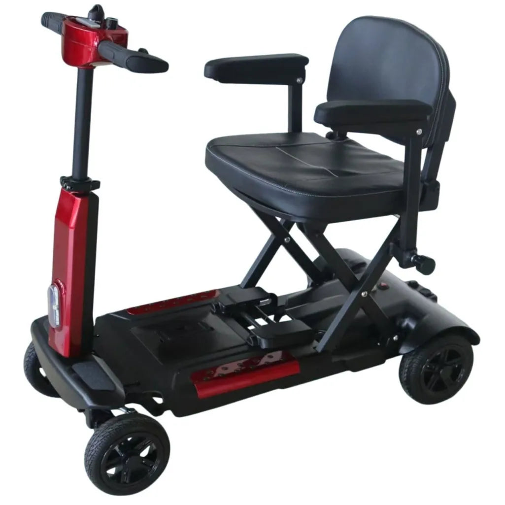Adult 4Wheeler Automatic Folding Elderly Leisure Mobility Scooter Disabled Commuting Convenient Lithium Battery Electric Scooter