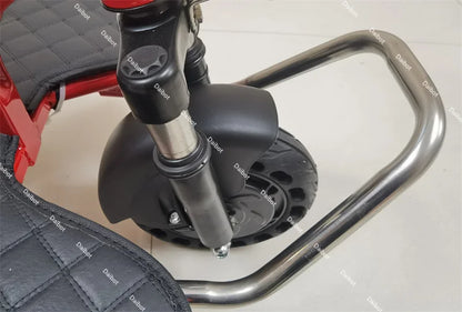 700W Powerful 3 Wheel Mobility Scooter With Seat For Elderly Folding Double Motor Electric Scooter With Pull Rod Luggage Travel
