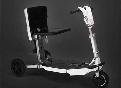 3 Wheel Disability Electric Automatic Folding Removable Battery Adult Small Mobility Scooter Elderly Commuting Electric Tricycle