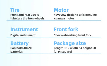 Large Capacity Basket 600W High Power Adult Flowing Electric Tricycle Household Elderly Leisure Small Disabled Mobility Scooter