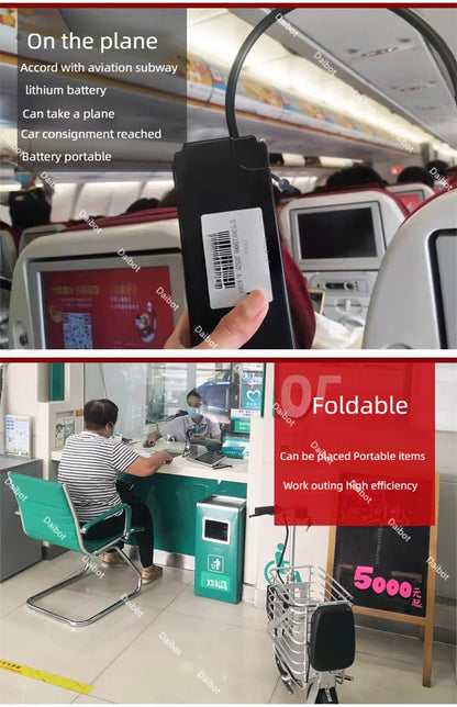 Travel Folding Lightweight Mobility Scooter For 2 Peoples 36V Mini Foldable Electric Tricycle Scooter For Senior With Basket