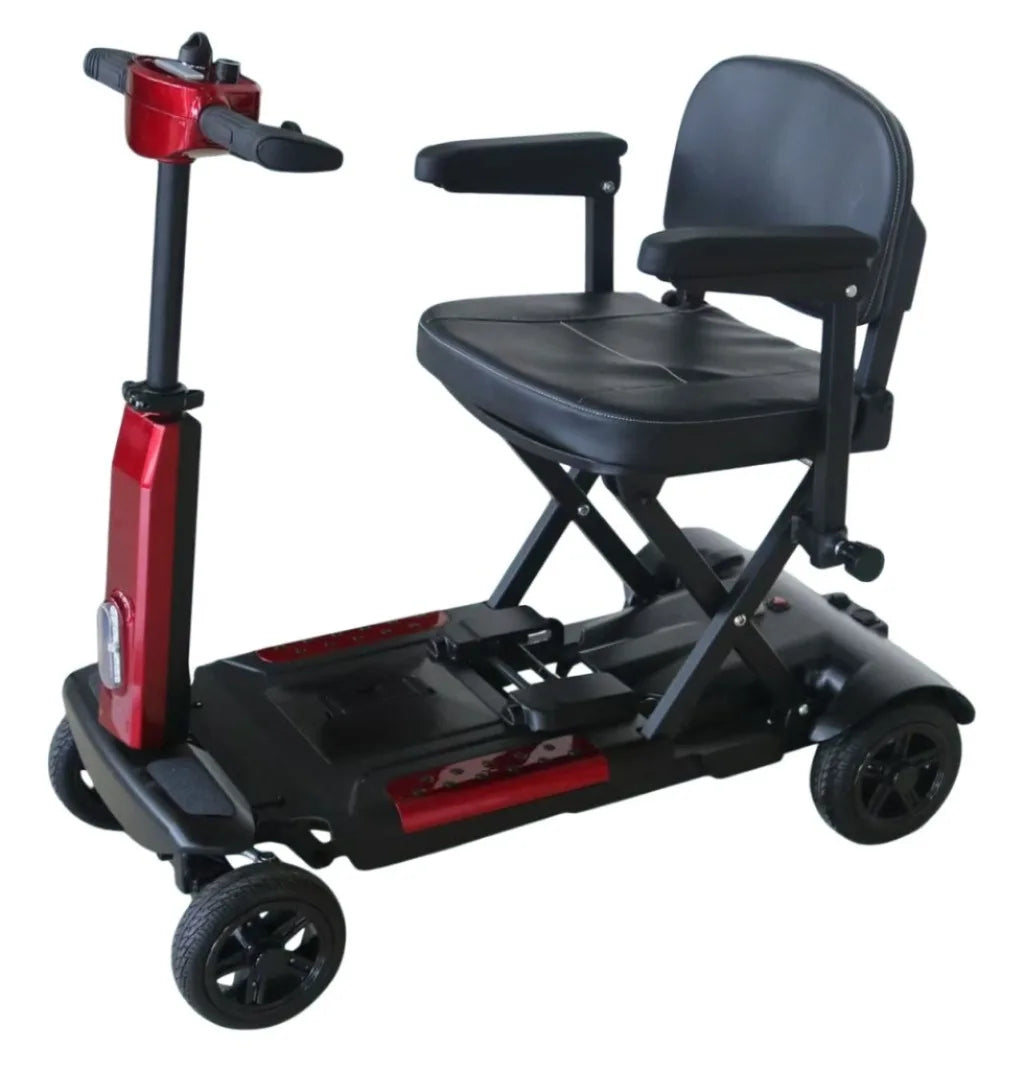 Adult 4Wheeler Automatic Folding Elderly Leisure Mobility Scooter Disabled Commuting Convenient Lithium Battery Electric Scooter