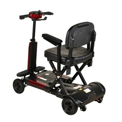 Adult 4Wheeler Automatic Folding Elderly Leisure Mobility Scooter Disabled Commuting Convenient Lithium Battery Electric Scooter