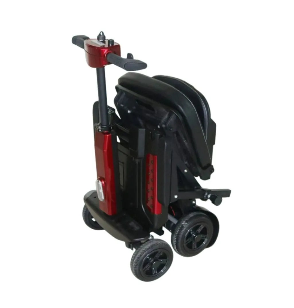 Adult 4Wheeler Automatic Folding Elderly Leisure Mobility Scooter Disabled Commuting Convenient Lithium Battery Electric Scooter