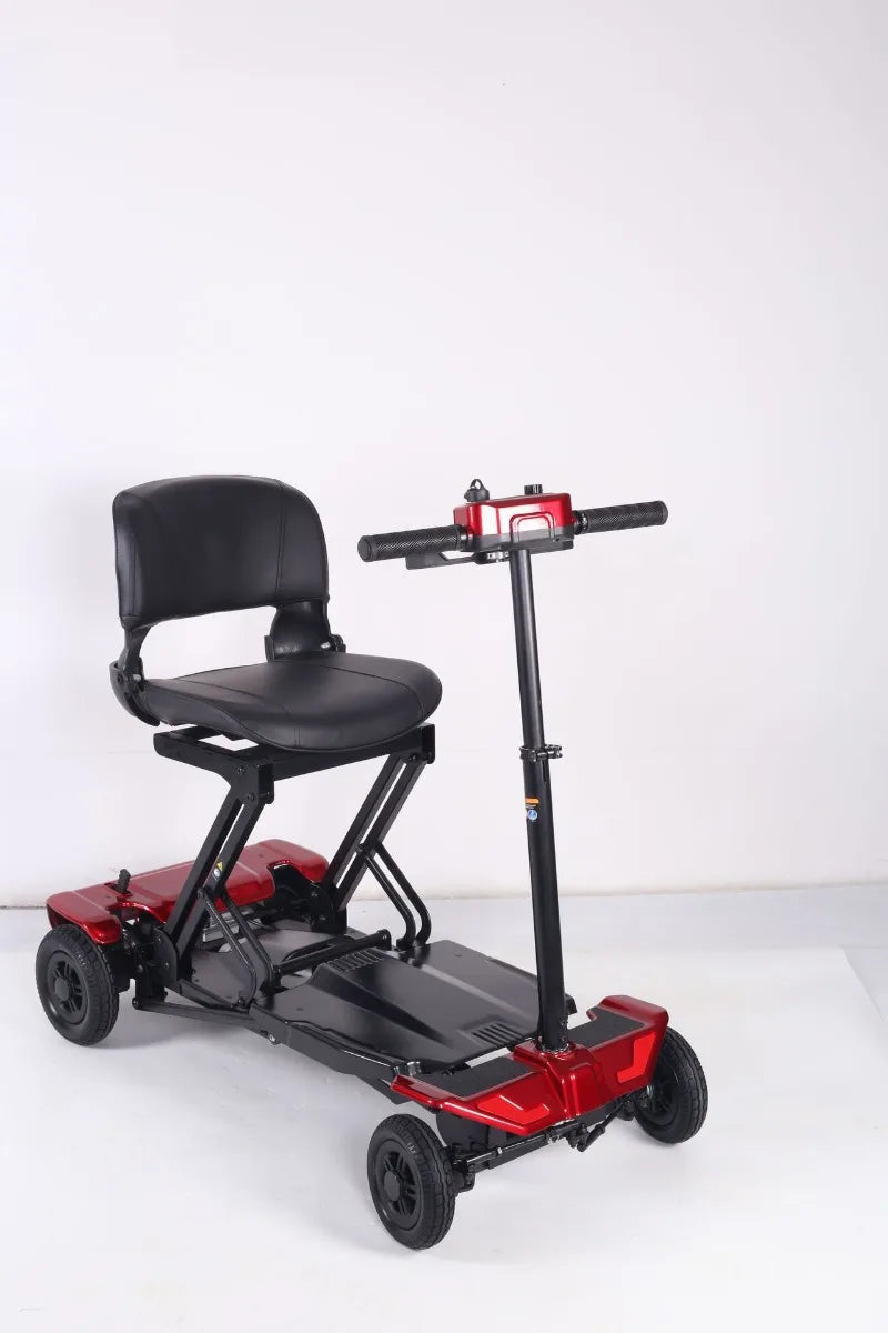 4-Wheeler Senior Scooter Disabled Electric Scooter Portable Commuting Comfortable Seat Elderly Leisure Adult Mobility Scooter