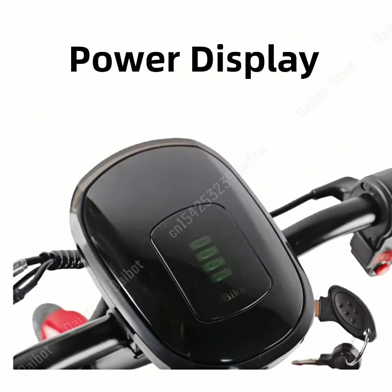 Mini Folding Electric Scooter For Elderly With Training Wheels 500W 36V 3 Wheels Mobility Scooter With Basket For Old People