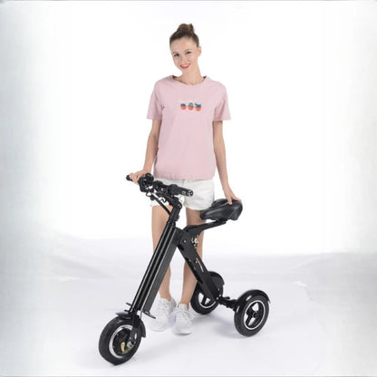 NEW Adult Leisure Light Electric Dirt Bike Mini Small Portable Fold Electric Tricycle Elderly  Riding Commuting Electric Scooter