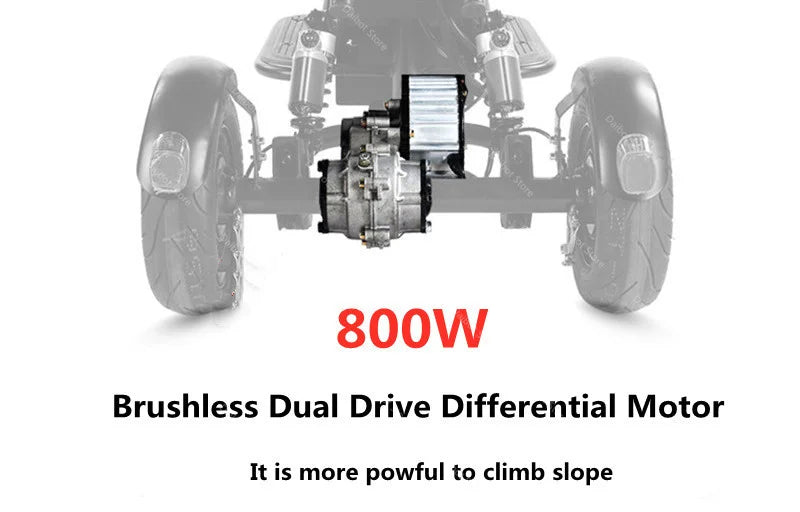3 Seater Parent Child Electric Scooter 3 Wheel Foldable Baby Seat For Long Distance 800w 48v Mini Electric Tricycle For Women