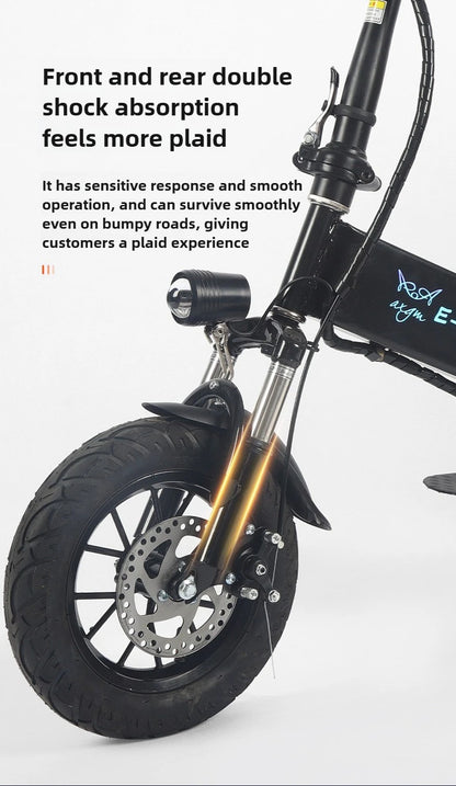 Removable Lithium Battery Electric Tricycle Folding Electric Scooter Mini Small Commuting Disabled With Basket Mobility Scooter