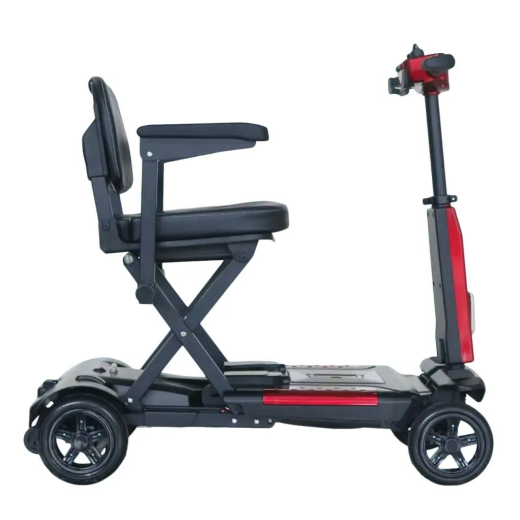 Adult 4Wheeler Automatic Folding Elderly Leisure Mobility Scooter Disabled Commuting Convenient Lithium Battery Electric Scooter