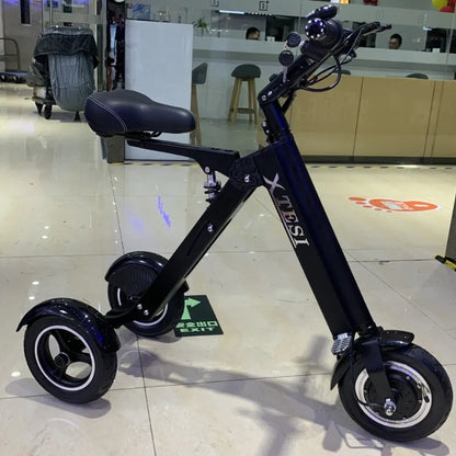 NEW Adult Leisure Light Electric Dirt Bike Mini Small Portable Fold Electric Tricycle Elderly  Riding Commuting Electric Scooter