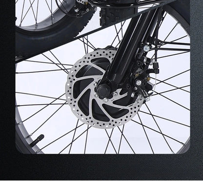 500W Electric Tricycle 20*4.0 Snow Fat Tire 48V13Ah Removable Lithium Battery Three Wheel E Trike with Front &Rear Cargo Baskets