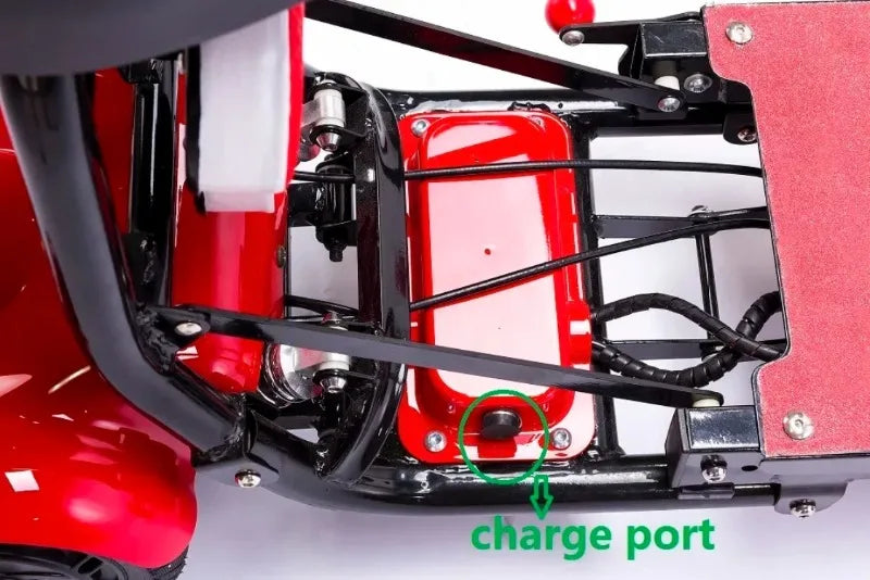 Mini Small Disabled Mobility Scooter Portable Removable Battery Adult Electric Tricycle Elderly Commuting Fold Electric Scooter