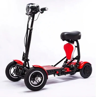 Mini Small Disabled Mobility Scooter Portable Removable Battery Adult Electric Tricycle Elderly Commuting Fold Electric Scooter