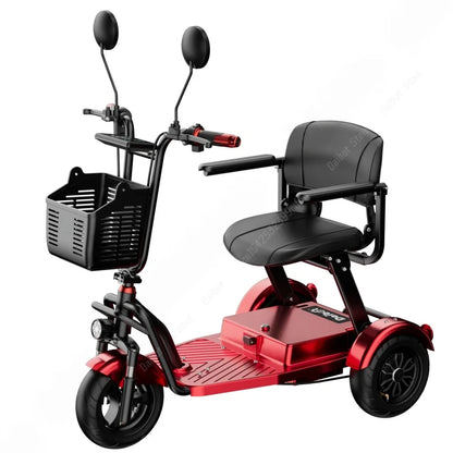 3 Wheels Electric Scooter For Adults Foldable Armrest/Mirror 1000W 48V 20Ah Electric Tricycle For Elderly Removable Battery